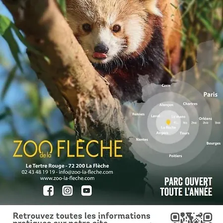 La Rive Du Loir 2km From Zoo De Villa La Flèche