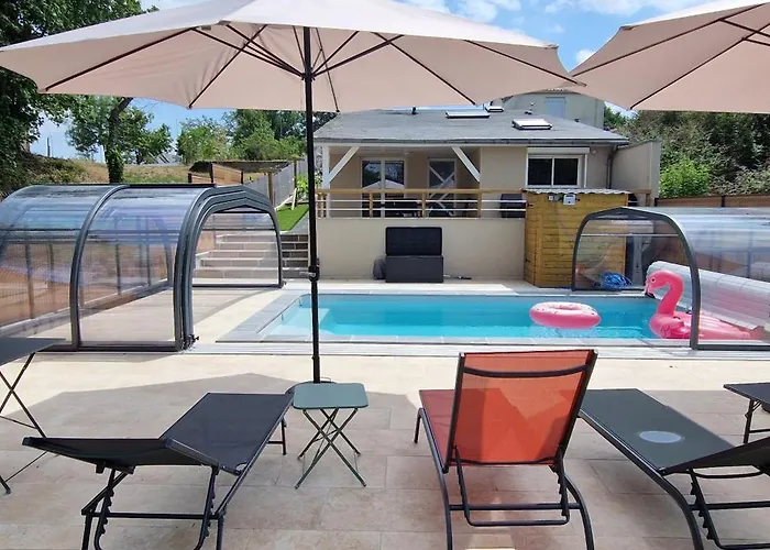 Villa La Rive Du Loir 2km From Zoo De *